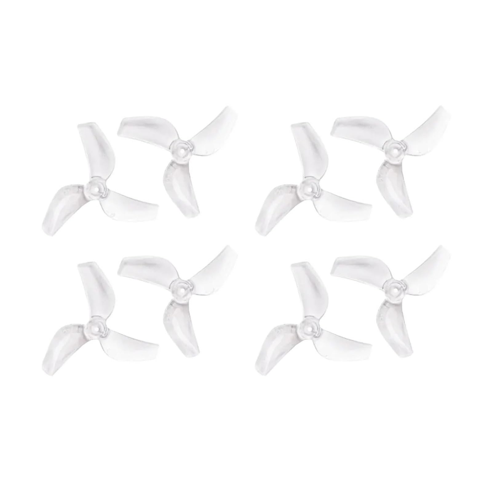 Hélice PC anti vibration axe 1mm pour éviter le propwash sur drone 65mm - 8