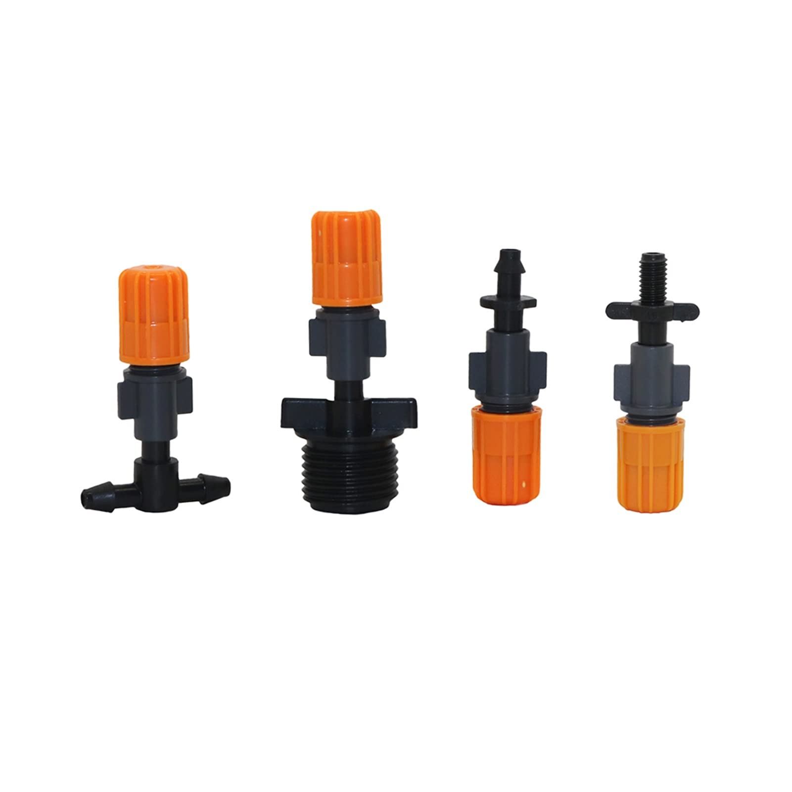 Buse d'atomisation, buse de brumisation d'irrigation, arroseur de brumisation, buse de brume de serre, système de refroidissement et d'humidification, pulvérisateur de jardin 100 pièces (couleur: clai