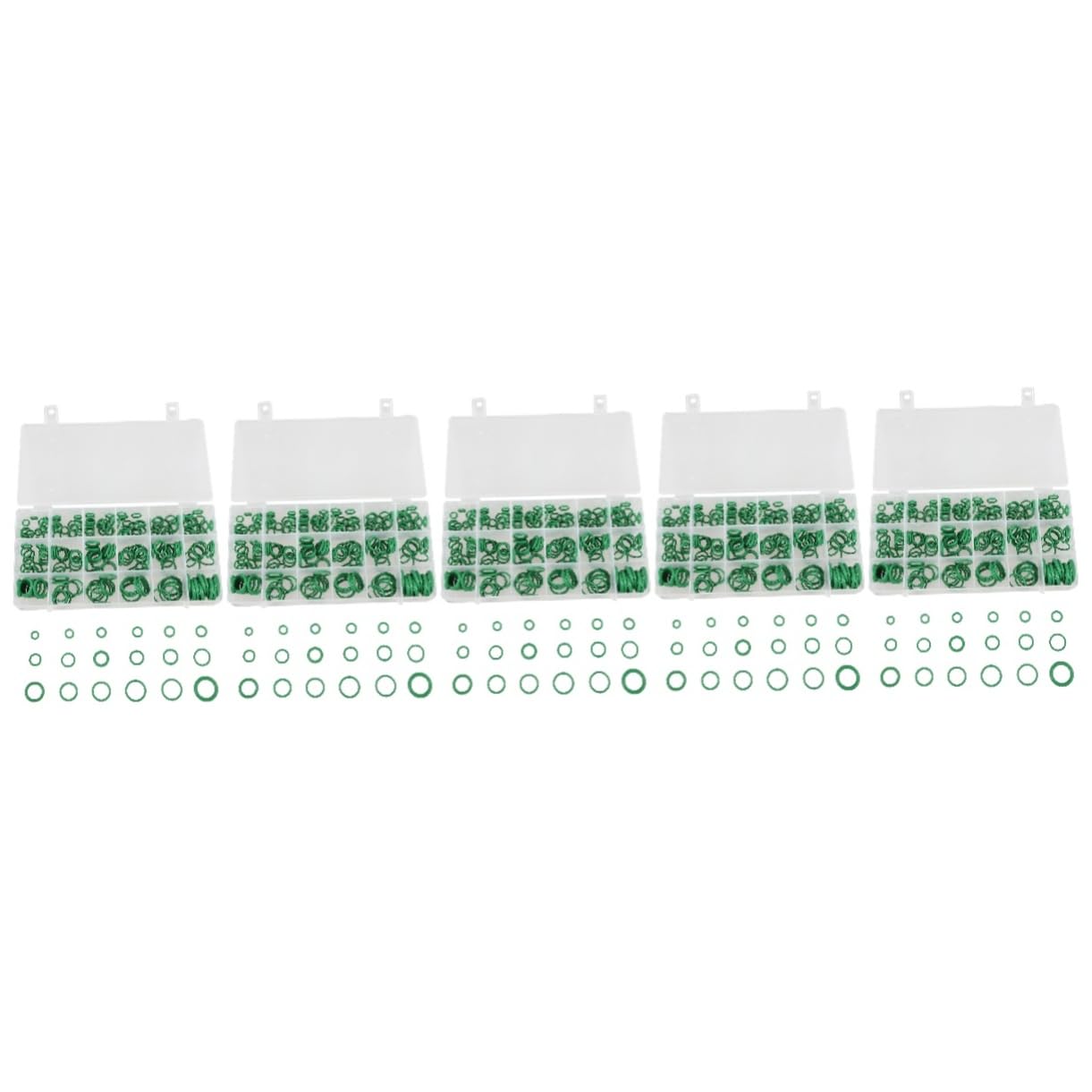 Alipis 5 Ensembles Kit Assortiment De Joints Toriques Caoutchouc Pour Compresseur De Climatisation Automobile Étanchéité Polyvalentes Pour Robinet Et Plus 270 Pièces * 5