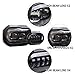 ATOPLITE LED Headlight High/Low Beam with Angel Eyes DRL Assembly Kit and Replacement Headlight For BMW F650GS/F700GS/F800GS F800ADV F800R
