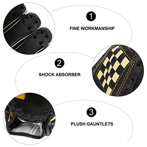 FAVOMOTO Luva de Beisebol Profissional Bola Tee Bolso De Couro Luva Infield Jarro de Jogadores de Mã