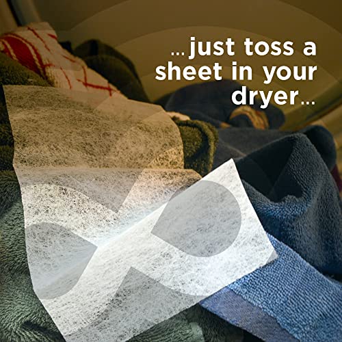 Pulse Non Stops Dryer Sheets - Fresh Scented Laundry Fabric Softener Sheets - Reduces Wrinkles - Controls Static - Softens Fabric (120 Count) #TOP2