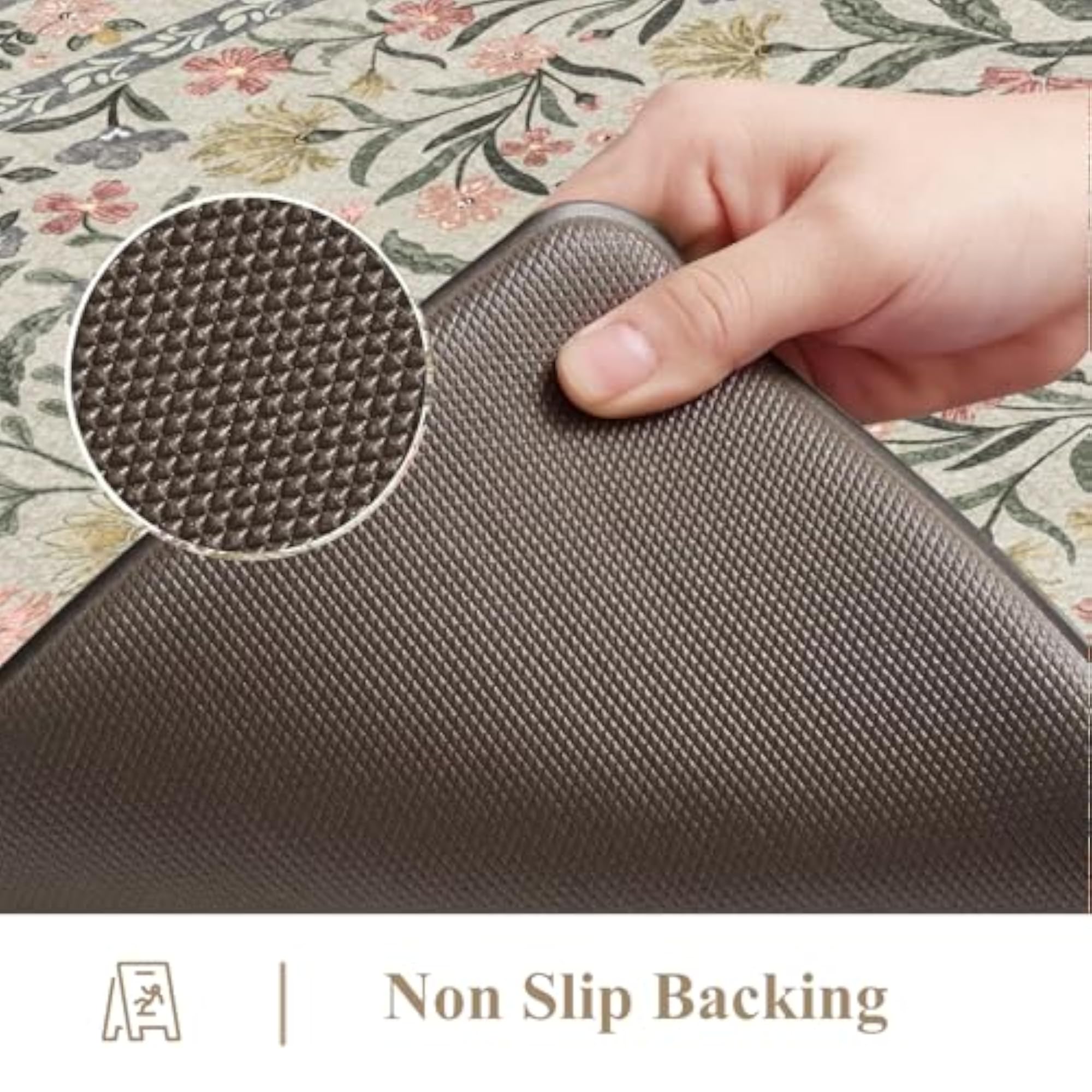 Anti Fatigue Kitchen Mats, Non Slip Cushioned Floor Mat