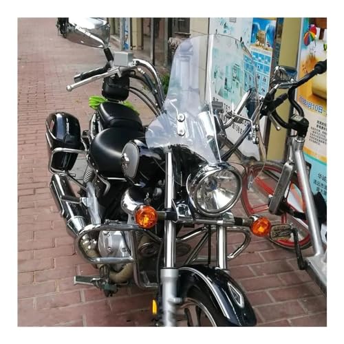 Déflecteur de vent moto pare-brise universel anti-turbulence Honglong 300
