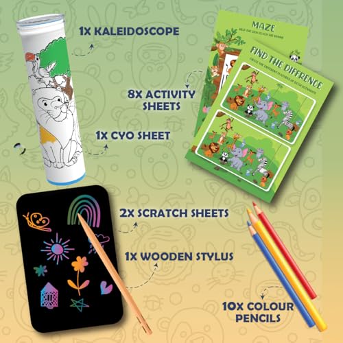 Image of PlayMagic BrainActiv Ultimate Activity Kit - Animal Adventure
