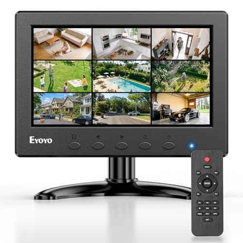 Eyoyo 7-Inch Mini HDMI Monitor with Multiple Inputs