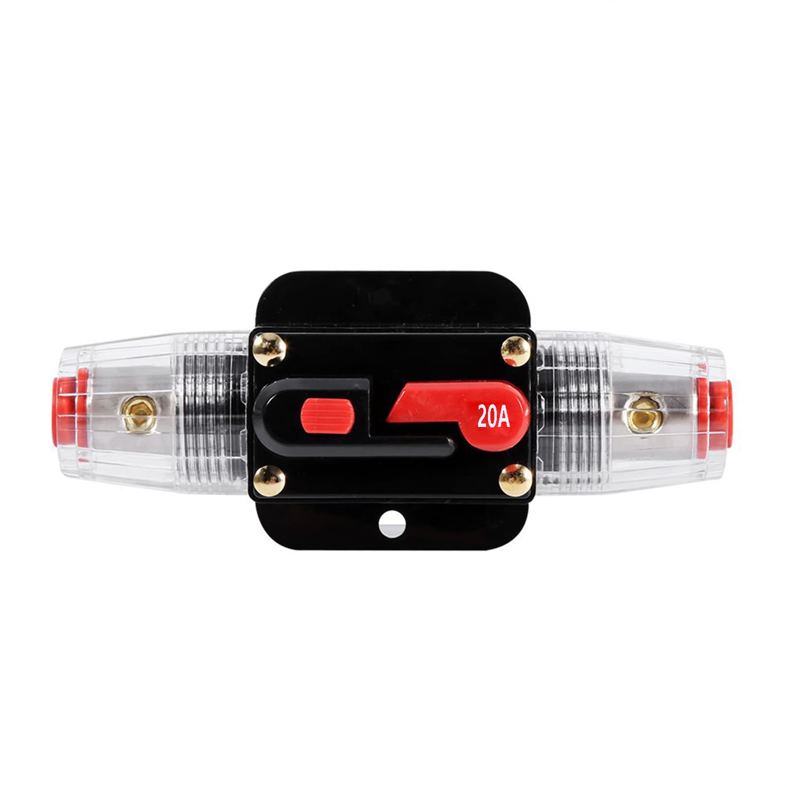 Interruttore Automatico Fusibile Auto 30A 12V-24V DC - Protezione Per Impianti Audio E Solar - Foto 5