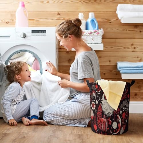 Panier à linge pliable avec poignées gain de place