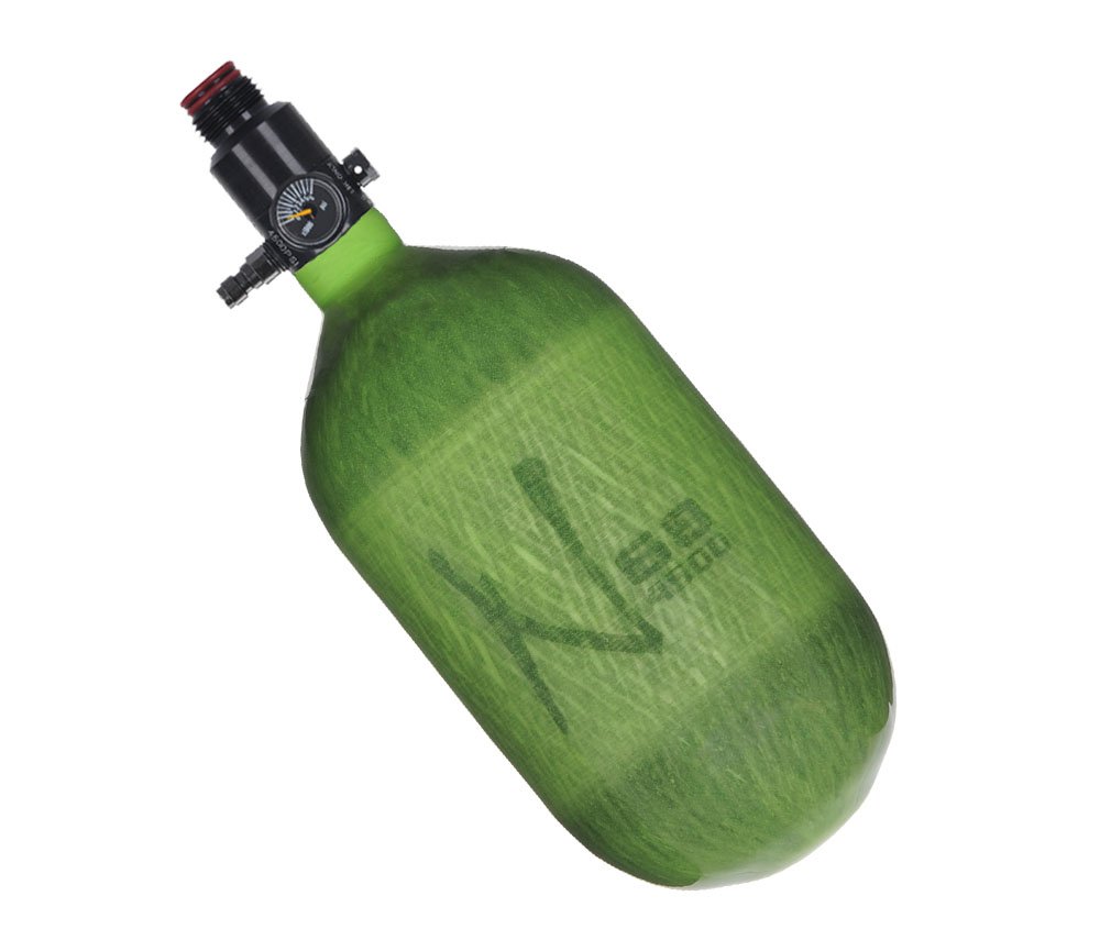 Buy Ninja Paintball Compressed HPA Air Tank w/Ultralite Regulator (ALL