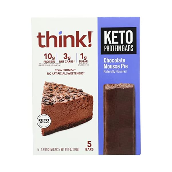 Think! Protein Bars, High Protein Snacks, Gluten Free, Sugar Free
