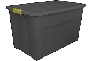 Sterilite 35 Gallon Latch Tote: The Space-Saving Storage Solution