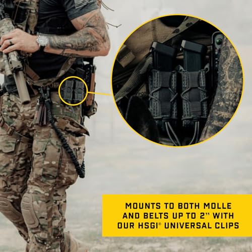 High Speed Gear GEN 2 Pistol Taco® MOLLE Mag Pouch for Police and Military (Black)