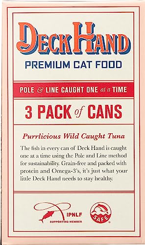 deck hand tuna with shrimp cat food 3 count 3 oz