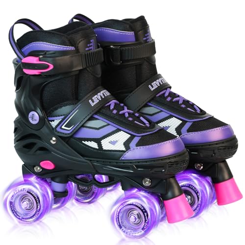 LEVYTEMP Adjustable Quad Skates