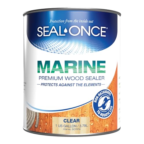 Seal-Once Marine Wood Sealer and Waterproofer
