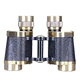 Typ 62 8X30 HD-Fernglas Weitwinkel-Nachtsichtgerät mit schwachem Licht, Koordinatenbereich, stoßfest, hochauflösendes Hochleistungsteleskop mit Doppelrohr für Camping/Wandern, Bronze, praktisch