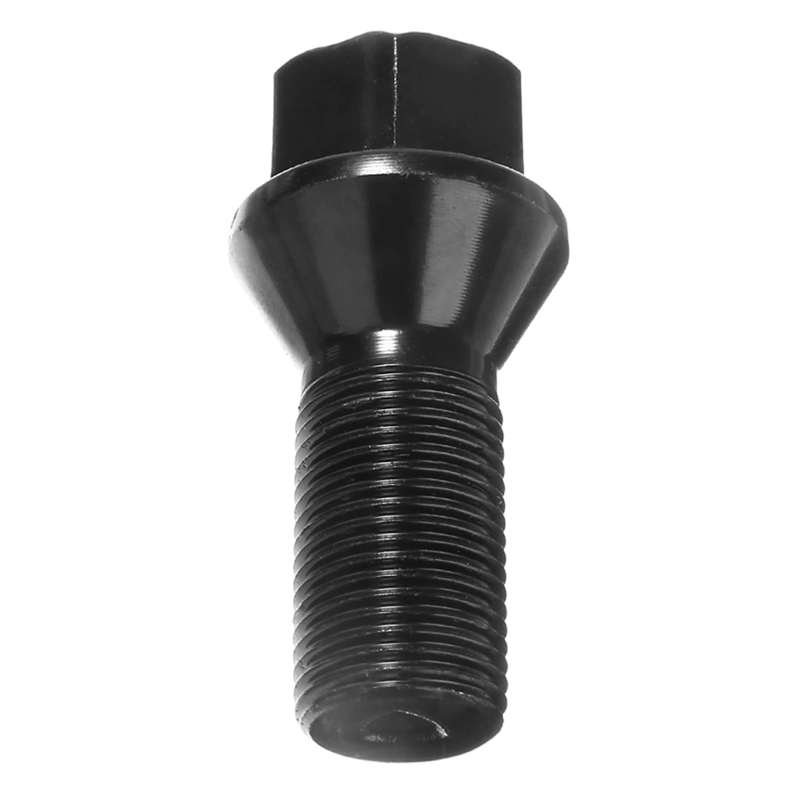 aluminiowe śruby do kół, 4 szt. Czarna śruba z łbem koła M14x1,25, OEM 36136781151, pasuje do BMW X3 X5