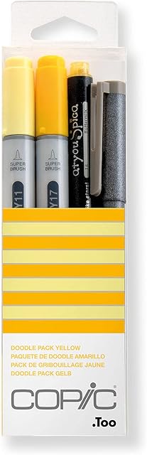 Copic DPYEL Doodle Pack - Yellow