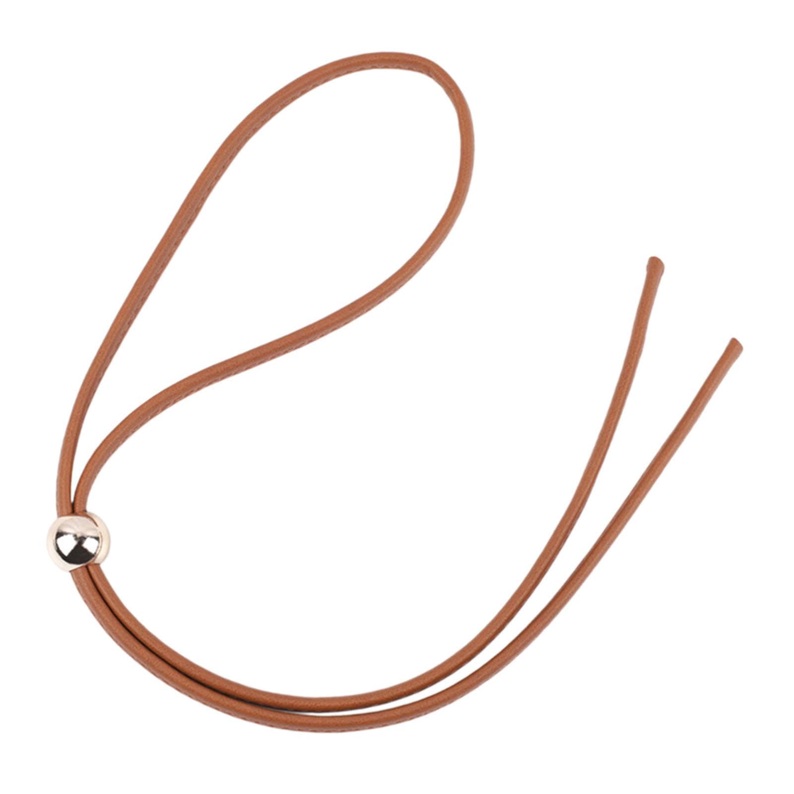 Drawstring Strap Drawstring Pull String for Handbag Crossbody Bag Bucket Bag Bead Brown-image-28