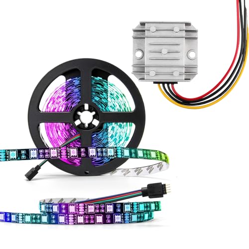 Tira LED RGB 16.4ft 300 LEDs SUPERNIGHT con Control Remoto miniatura 1