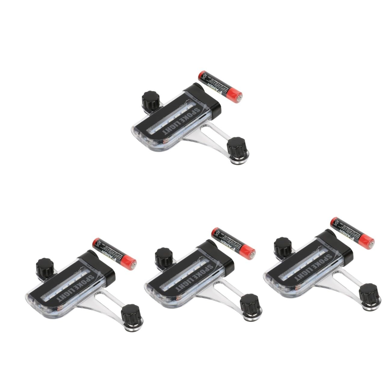YARNOW Luce Decorativa della Ruota Bike Light Accessori per Biciclette Accessori Equitazione Accessori per Ciclisti Ciclo Leggero Lampada per Ruota Arredamento Bici plastica