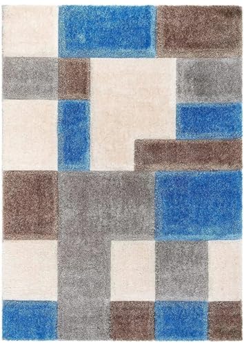 Image of FRESH FROM LOOM Royal Heritage 36x60 inch Carpets for Home | Premium Shaggy Fur Rug Runner | Anti-Skid Bedroom Carpet |Carpets for Living Area Office Sofa Room (3x5 feet),Multicolor
