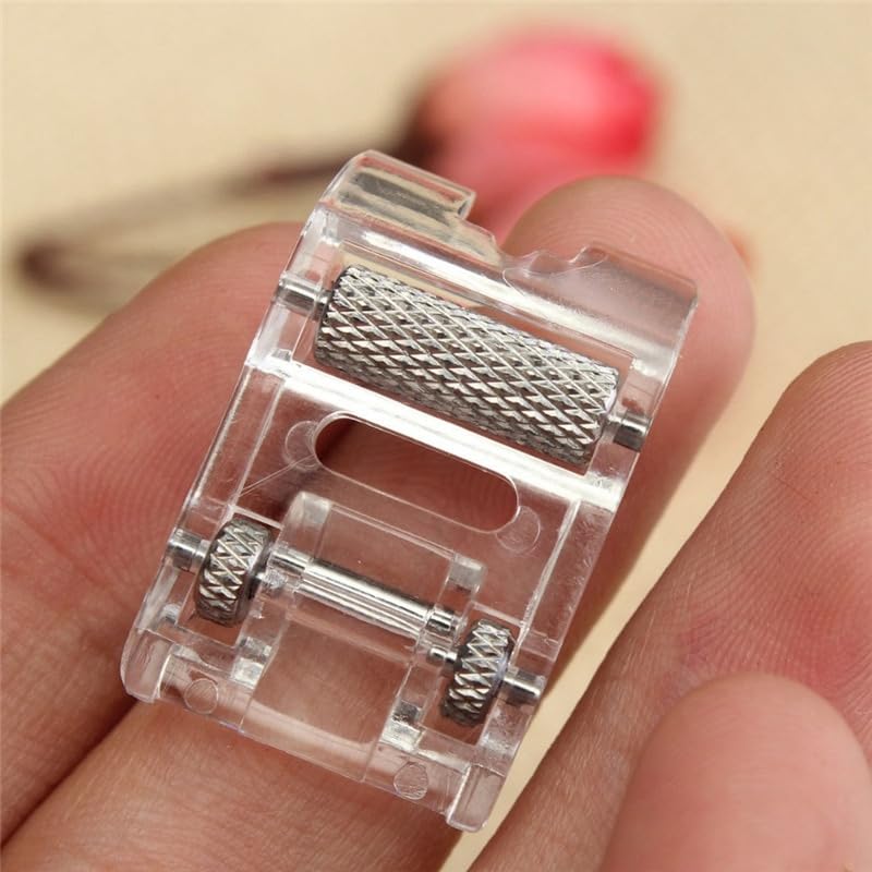 3 pies prensatelas rodillos bajos para máquina de coser miniatura 3