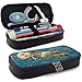 Produktbild Federmäppchen Happy Sea Otter Leather Cute Pencil Case - Pencil Pouch Stationery Organizer Makeup Bag Perfect Holder