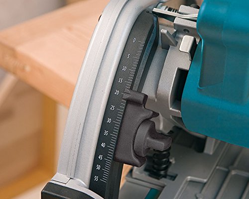 Depth Adjustment Scale on Plunge-Cut Saw