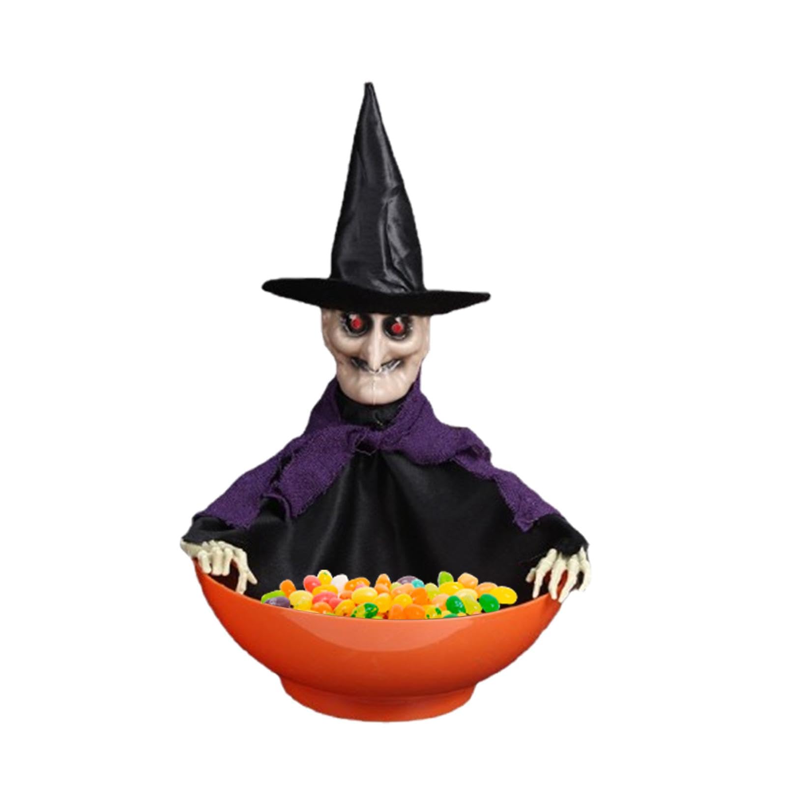 Bol à bonbons Halloween pour une ambiance de maison hantée réussie