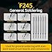 FNIRSI DWS-200 200W Precision Digital Soldering Station Kit, with 3 F210 & 6 F245 Soldering Iron Tips and 2 Helping Hands, Temp Value & Curve Mode, 3 Temperature Storage, Full-Color Display