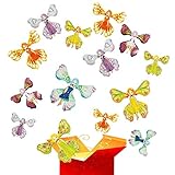 Mariposas Voladoras Hada Voladora 14PCS Mariposas Magic 6 Colores Hadas Voladoras Mariposa Accionada Por Banda De Goma Para Regalos De Cumpleaños,Regalos Sorpresa Para Niños