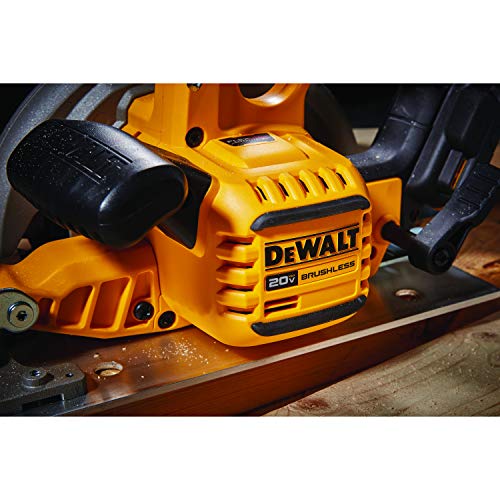 DEWALT FLEXVOLT ADVANTAGE 20V MAX Circular Saw, 7-1/4-Inch, Cordless, Tool Only (DCS573B)