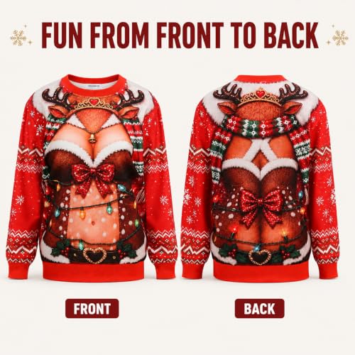 Christmas jumper, alternative view 2