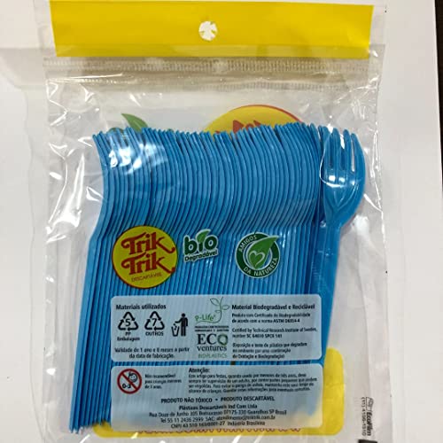 Kit Festa Completa 100 Copos 100 Pratos Redondos 100 Garfos