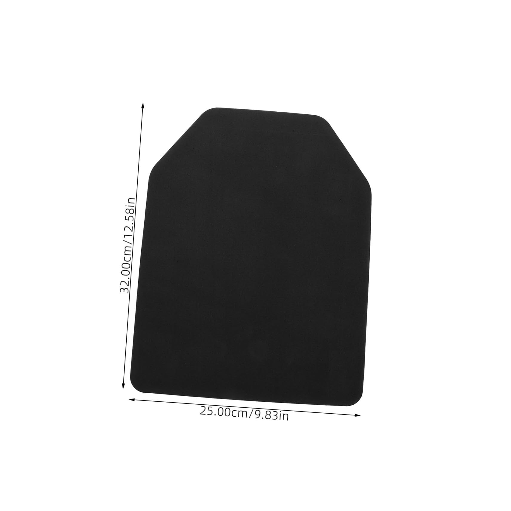 Piastra di Protezione per Gilet Tattico 2 Pezzi in Eva Morbida e Resistente Agli Urti, Inserti Interni per Allenamento Tattico e Boxe