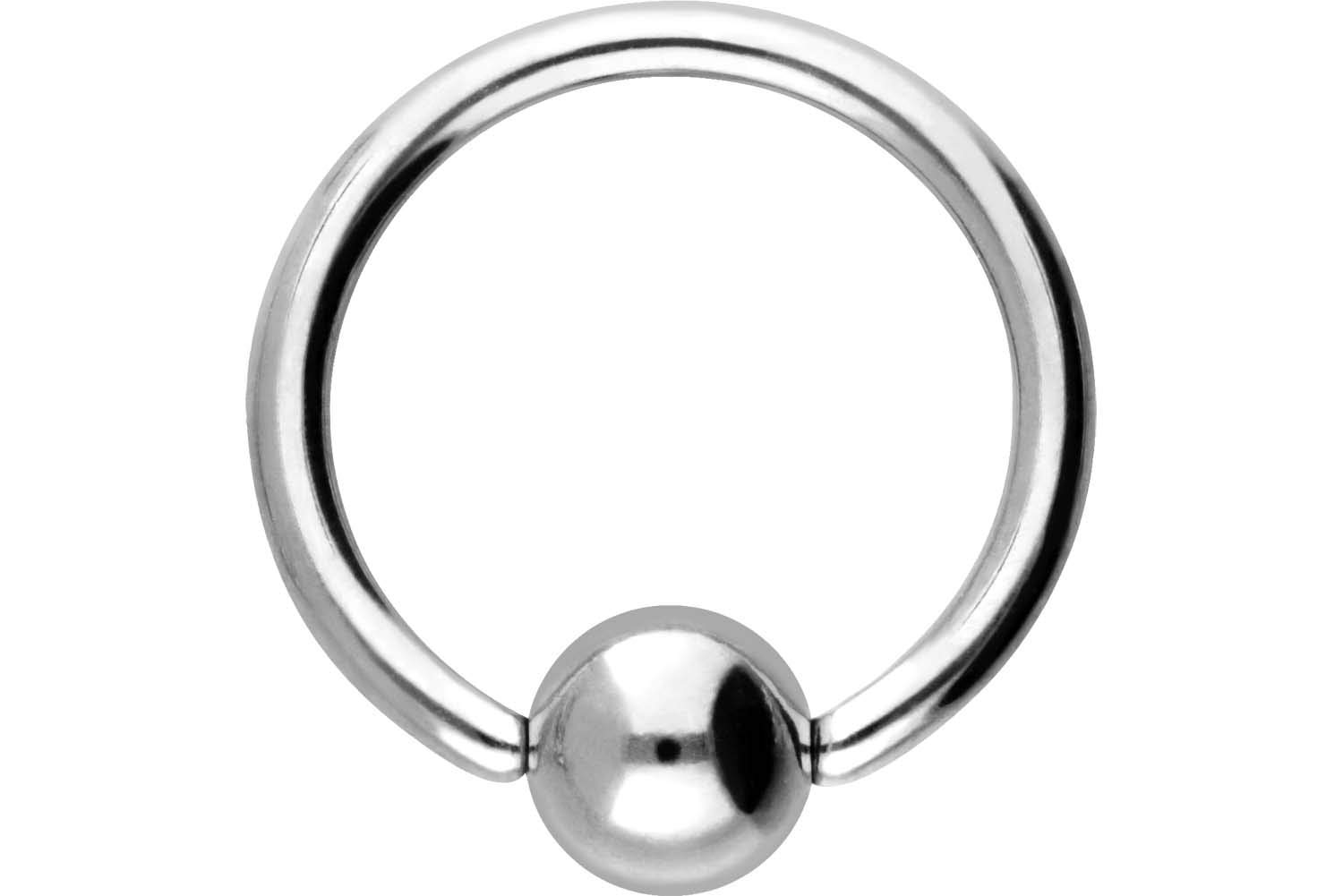 Anello Corpo 8 Mm Piercing BCR 16 Calibro 3 Mm Sfera Labbro - Foto 4