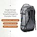 Eagle Creek Cargo Hauler Wheeled Duffel - Durable Duffel Bag for Travel - Easy Access Compartment - Deployable Backpack Straps - Lockable Zipper Opening - Charcoal - 130L