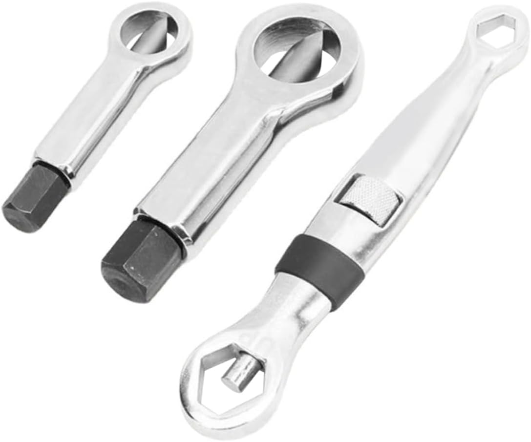 Mikikit Nut Separator Splitter Nut Remover Set Nut Crackers Tool Splitter Set Auto Repair Nut Splitter Nut Breaker