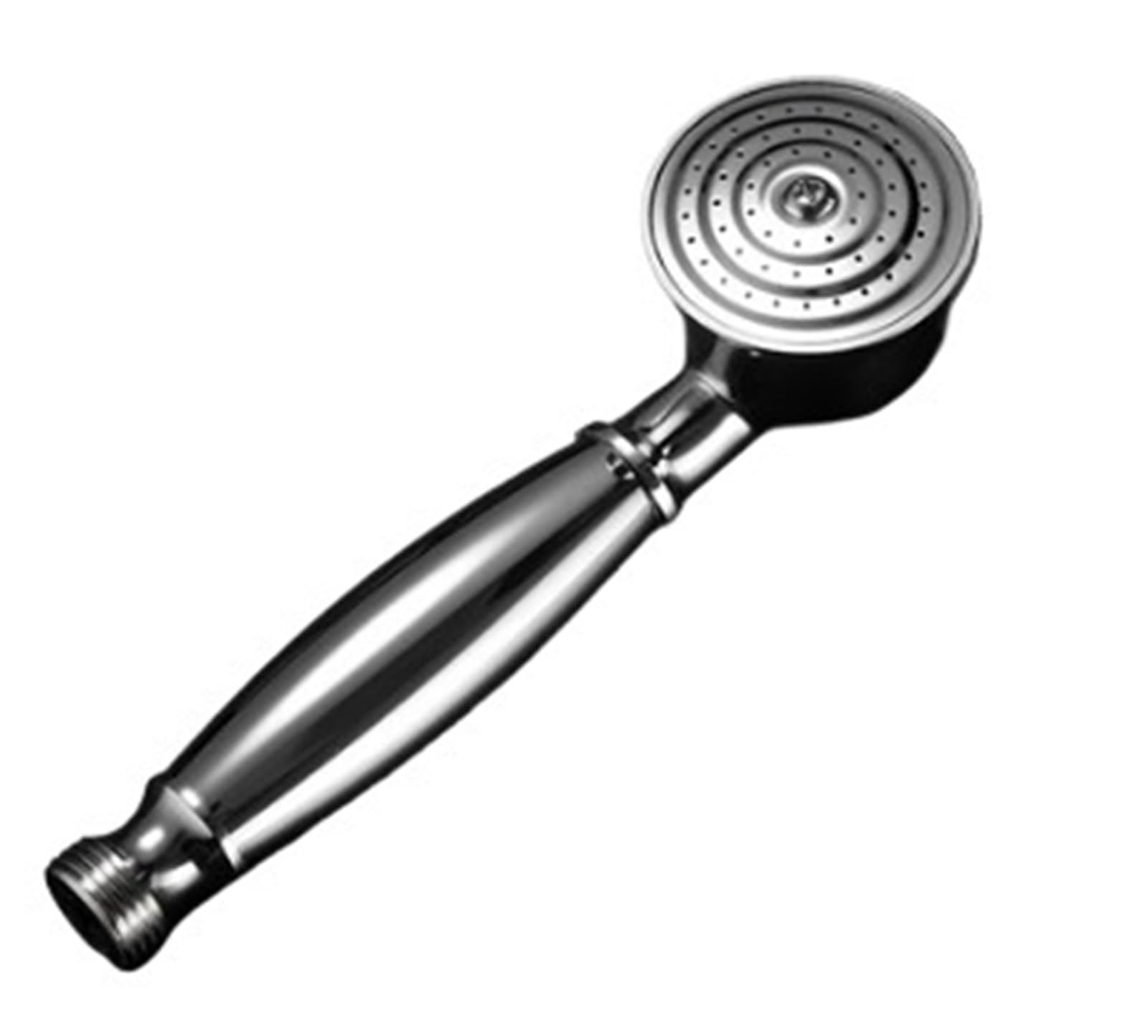 Shower Head Hand-held Shower Head Water Saving Antique Bathroom Rainfall Nozzle Aerator High Pressure Handheld(Light Grey)