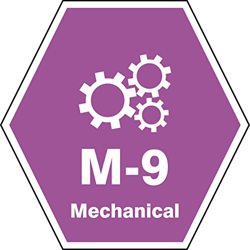 Accuform TDK609XVE Adesivo Dura-Vinil 