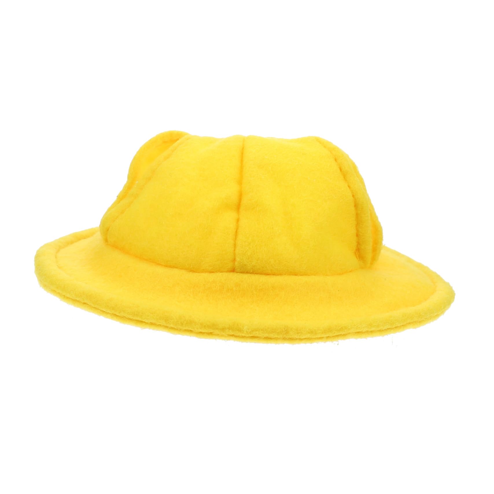 HEMOTON Mini Chapeau pour Lapin de Compagnie Jaune, Accessoire Léger en Tissu, Taille Unique, Adapté aux Fêtes et Séances Photo, pour Petits Animaux de Compagnie