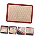 SOLUSTRE Silicone Baking Mat Sheet Reusable Nonstick Bakeware for Cookies Bread Pastry Easy to Clean for All Baking Needs