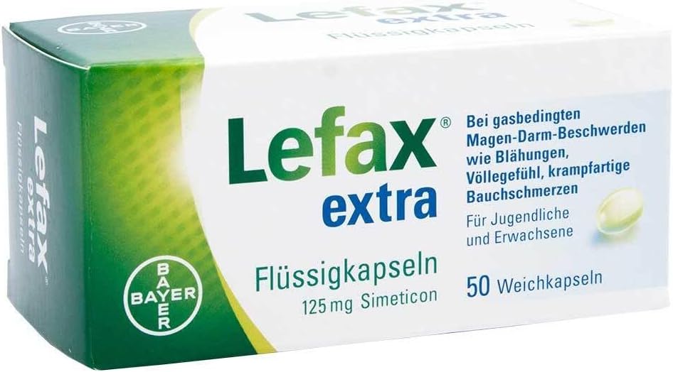 Lefax Extra Liquid Caps, Pack of 50 Lefax Extra Liquid Caps, Pack of 50