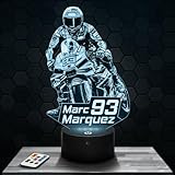 😍【 DESCUBRA CERCA DE 1500 MODELOS DE LÁMPARAS 3D EXCLUSIVAS 】: ¡Explore nuestra tienda y descubra nuestras lámparas con ilusión óptica 3D y 2D! Las lámparas 3D, con su impresionante efecto visual, son ideales como lámparas de noche para habitaciones infantiles, como luces nocturnas para bebés o como decoración ambiental. La luminosidad y el color son regulables. La lámpara de noche se integrará perfectamente en su interior.