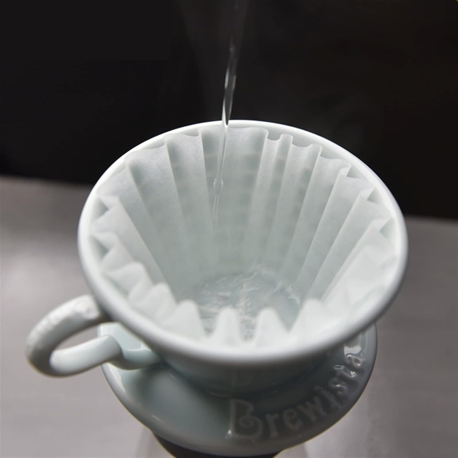 Reusable Coffee Filters Pour Over Coffee Paper Filter Drip Filter Wave Cups Filter Coffee Paper