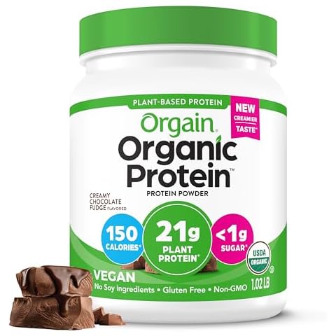 Orgain Organic Vegan Protein Powder Cover