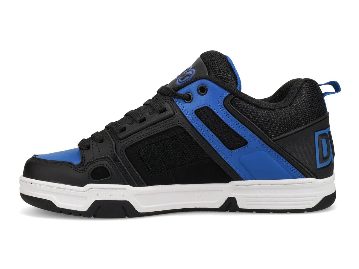 DVS Men's Skate Shoe, Blue/Black/White, 6