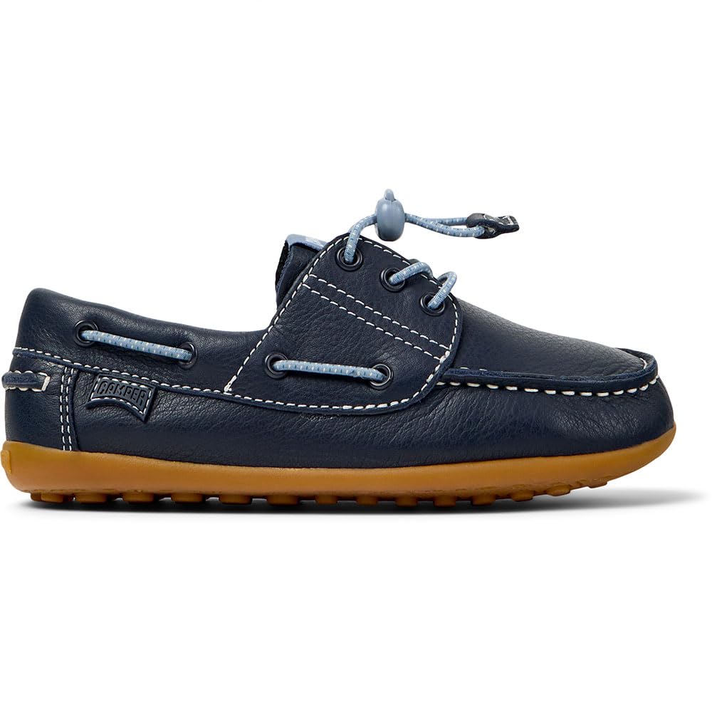 Camper Peu Cami Kids - Moccasin/Nautical Dark Blue 33 (EU)