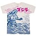 Ripple Junction Godzilla Jumbo Print Godzilla and Mothra Japanese Art Movie Men's Graphic T-Shirt Natural Medium